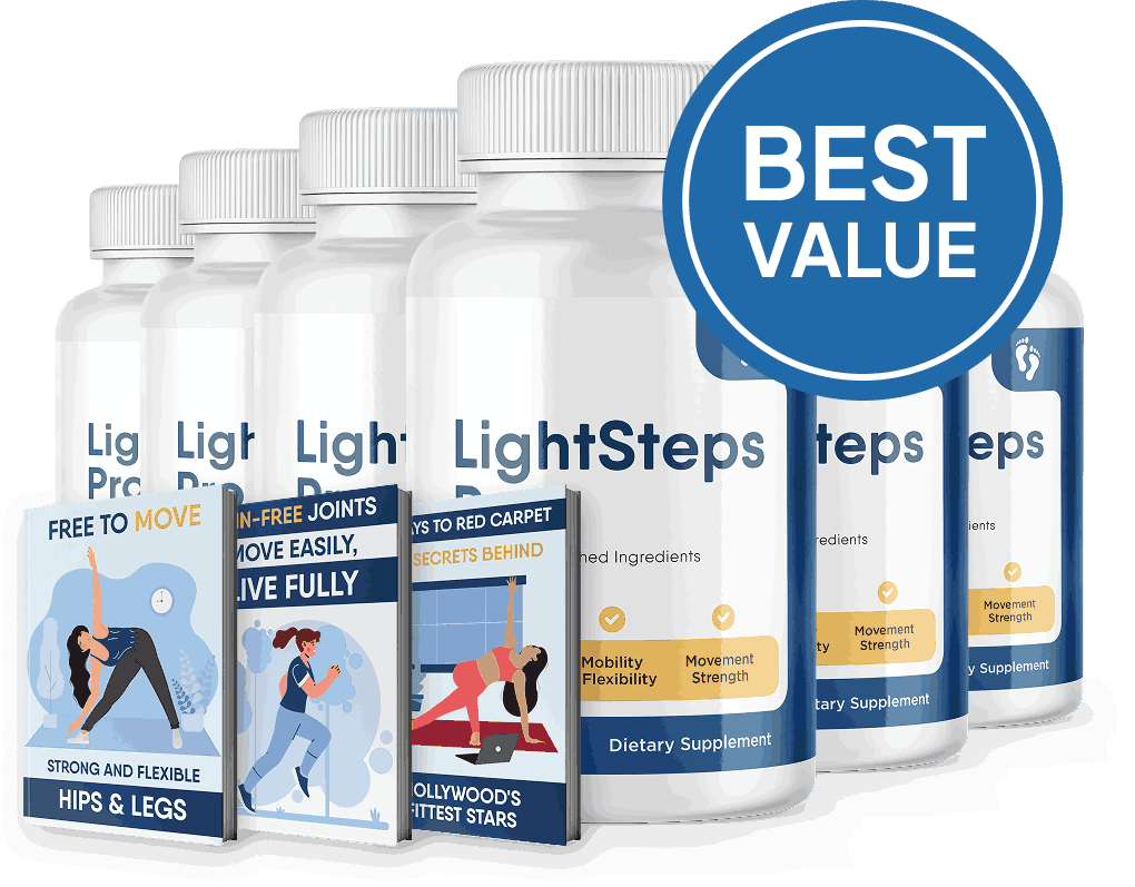 LightSteps Pro — 6 Bottle Package